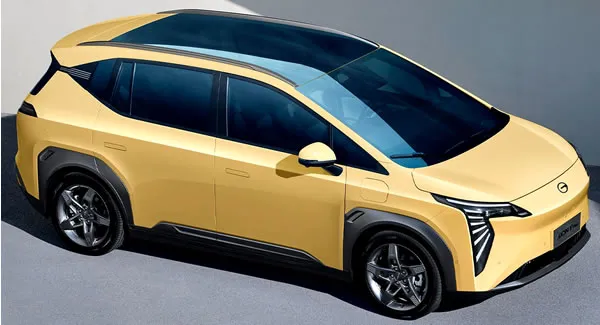 GAC Aion Y Crossover SUV Compacto El&eacute;ctrico.