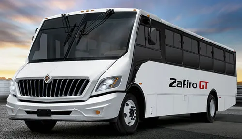 Autob&uacute;s International AYCO Zafiro.