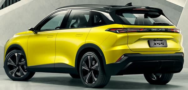 BAIC Beijing X55 Crossover compacto.