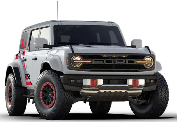 Ford Bronco Raptor Camioneta Todoterreno de Alto Rendimiento.