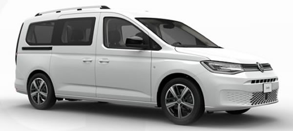 Volkswagen Caddy Pasajeros Vehículo Monovolumen Tamaño Compacto.