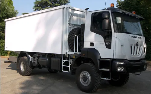 ASTRA HD93 4x2 Chasis Cabina con aplicaci&oacute;n sobre largueros.