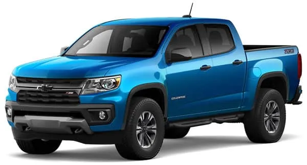 Chevrolet Colorado Camioneta Pickup Tama&ntilde;o Mediano de Alto rendimiento.