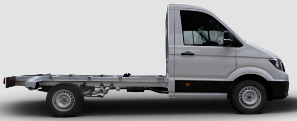 Volkswagen Crafter Chasis Cabina.