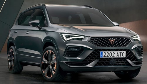 Cupra Ateca Camioneta SUV Deportiva y de lujo.