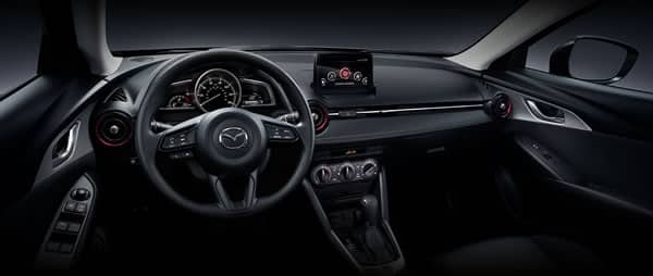 Tablero de instrumentos de la Mazda CX-3.