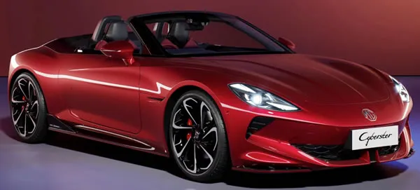 MG Cyberster Roadster deportivo 100% el&eacute;ctrico.
