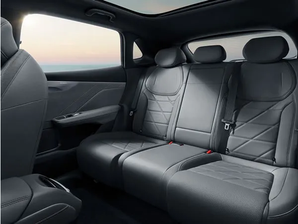 Asientos traseros de la Changan Deepal S05 REEV.