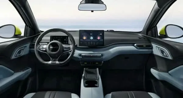 Tablero de instrumentos del BYD Dolphin Mini.