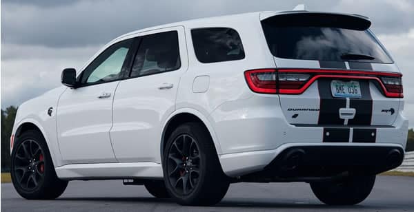 Dodge Durango Vistra trasera y lateral.