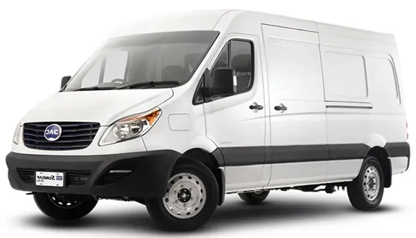 JAC E-Sunray Camioneta Panel 100% el&eacute;ctrica.
