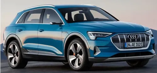 Audi e-tron camioneta tipo SUV 100% el&eacute;ctrica.