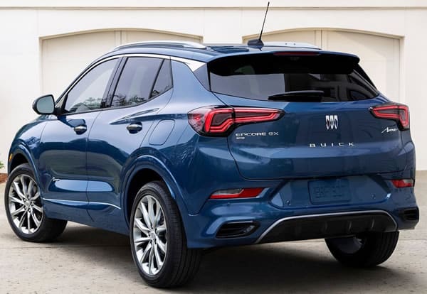 Buick Encore vista trasera. Buick Encore vista trasera.