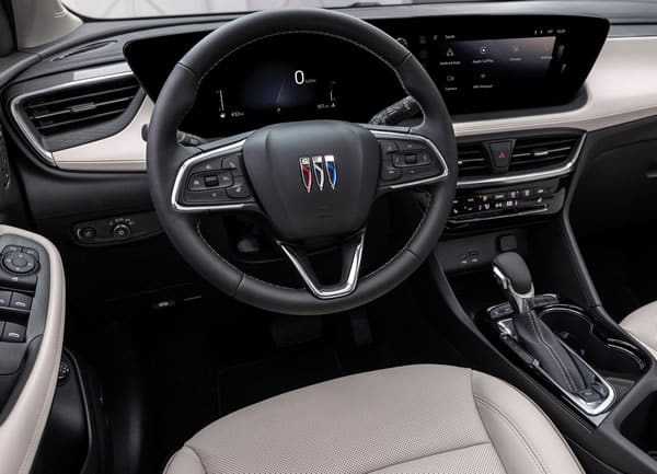 Tablero de instrumentos de la Buick Encore. Tablero de instrumentos de la Buick Encore.