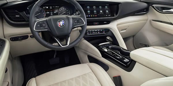 Tablero de instrumentos de la Buick Envision.