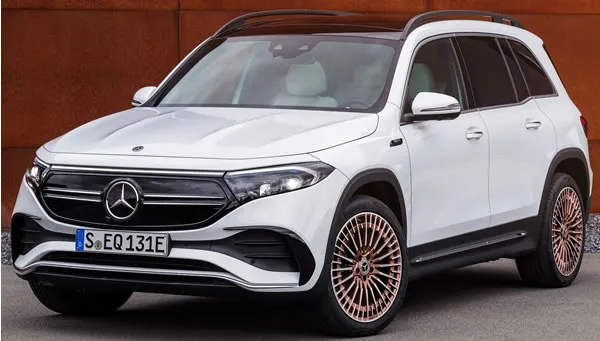 Mercedes-Benz EQB Camioneta SUV 100% el&eacute;ctrica.