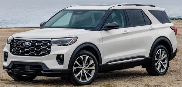 Ford Explorer Camioneta SUV Tama&ntilde;o Grande.