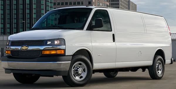 Chevrolet Express Camioneta tipo panel.