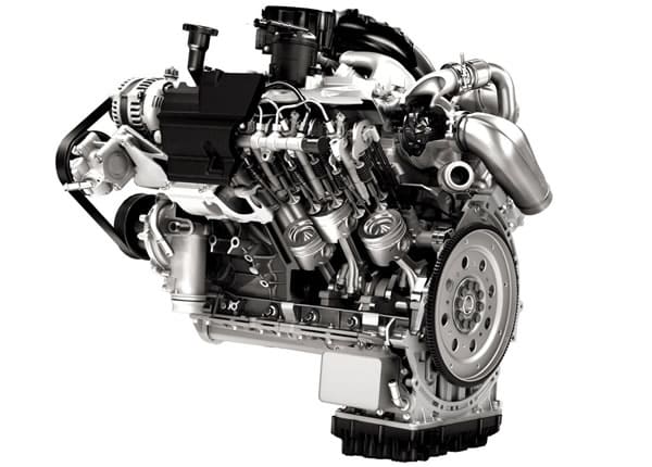 Motor Power Stroke de las Ford Super Duty Diésel.