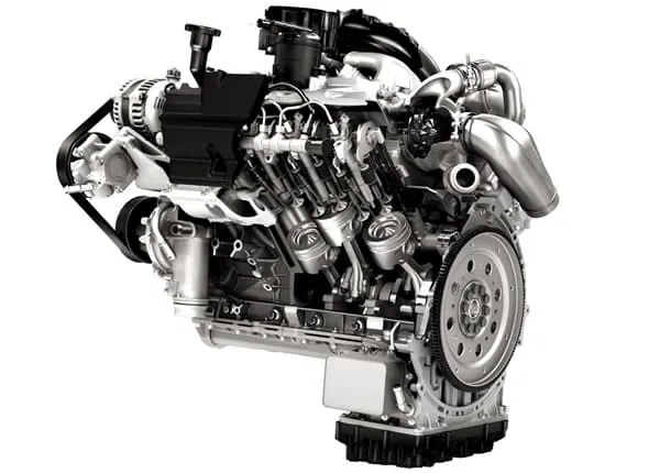 Motor Power Stroke de las Ford Super Duty Di&eacute;sel.