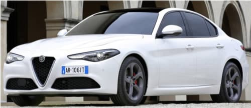 Alfa Romeo Giulia. Sedán deportivo y de lujo.