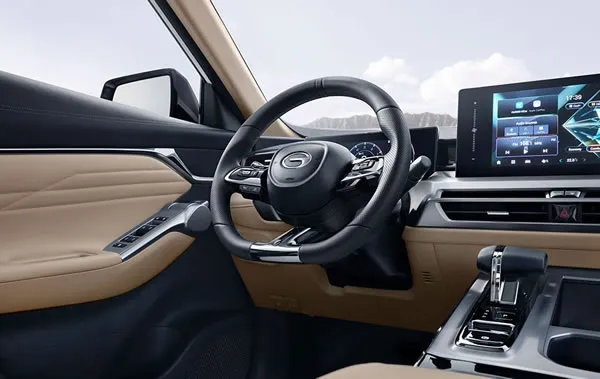 Panel de instrumentos de la GAC GS4 Max.