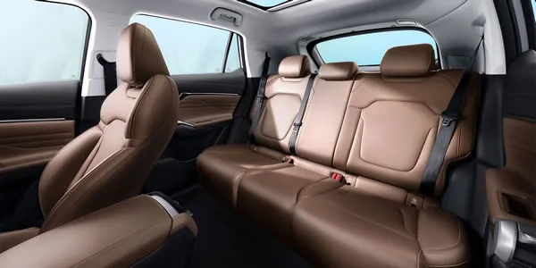 Asientos traseros de la GAC GS4 Max.