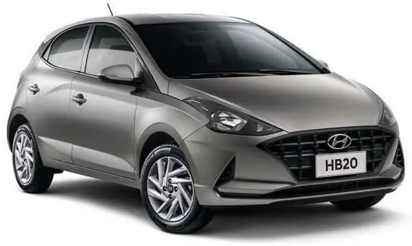 Hyundai HB20 Hatcjback Veh&iacute;culo tama&ntilde;o Compacto.