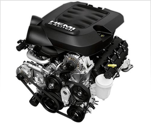 Motor HEMI V8 6.4L.