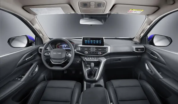 Tablero de instrumentos de la Changan Hunter.