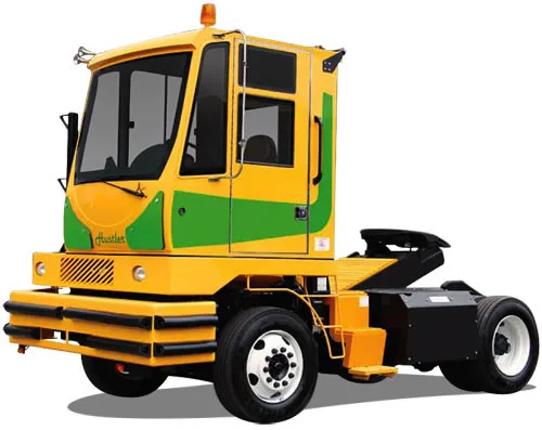 Tractor portuario DINA Hustler.