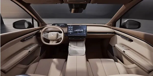 Panel de instrumentos de la GAC Aion Hyptec HT.