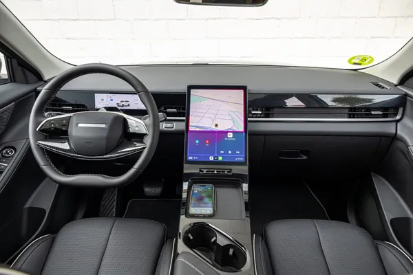 Panel de instrumentos de la JAECOO 5.