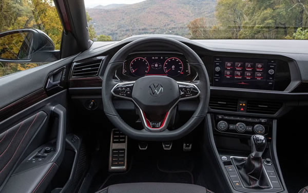 Tablero de instrumentos del Volkswagen Jetta.