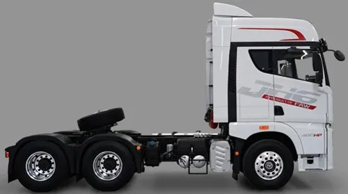 ELAM FAW JH6 550D Tractocami&oacute;n. Vista lateral.