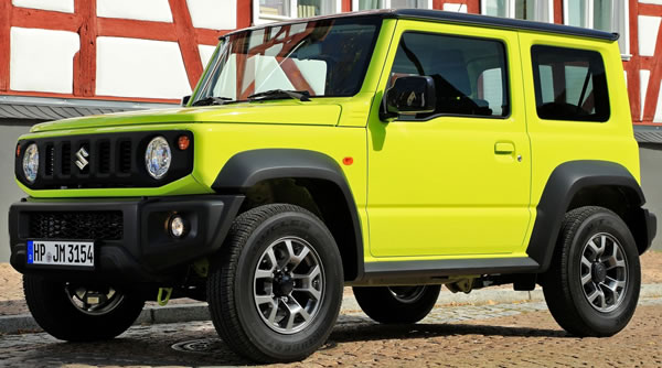 Suzuki Jimny Camioneta todoterreno compacta.