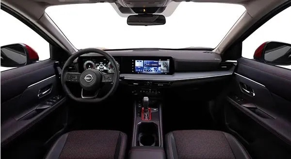 Panel de instrumentos de la Nissan Kicks.