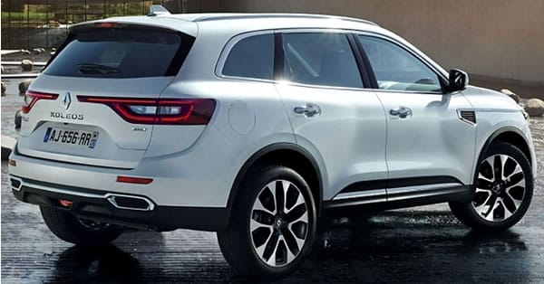 Renault Koleos Vista trasera.