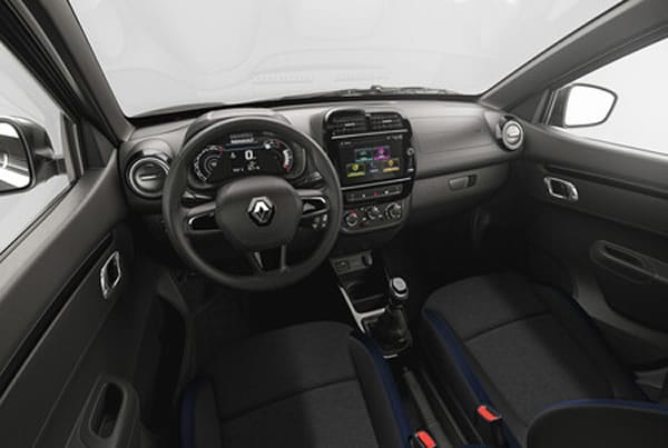 Tablero de instrumentos del Renault Kwid.