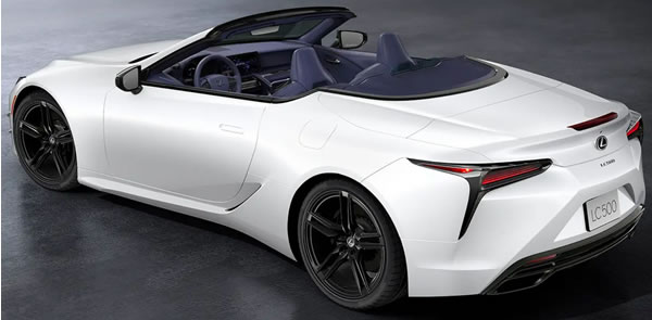 Lexus LC 500 Convertible.