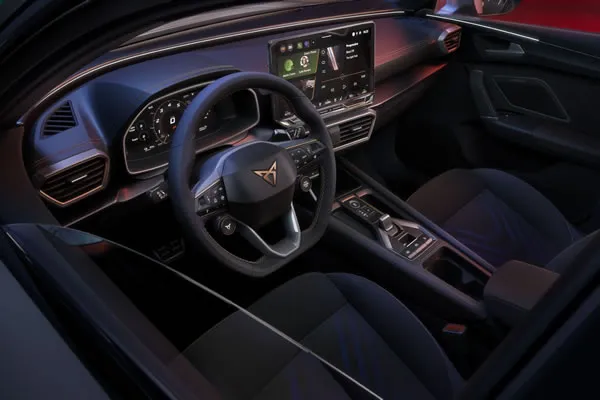 Tablero de instrumentos del CUPRA Leon.