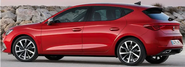 SEAT Le&oacute;n Vista trasera.