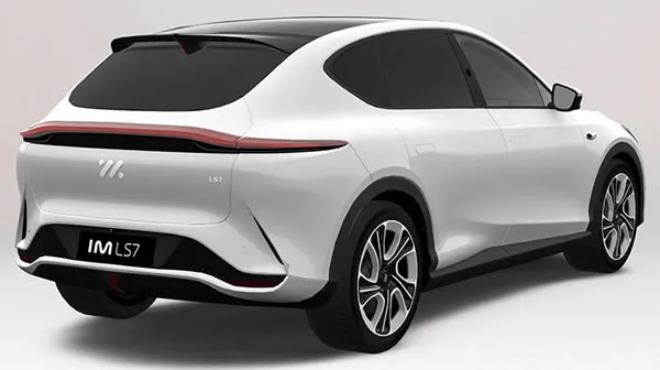 Vista lateral y trasera del MG IM LS7.