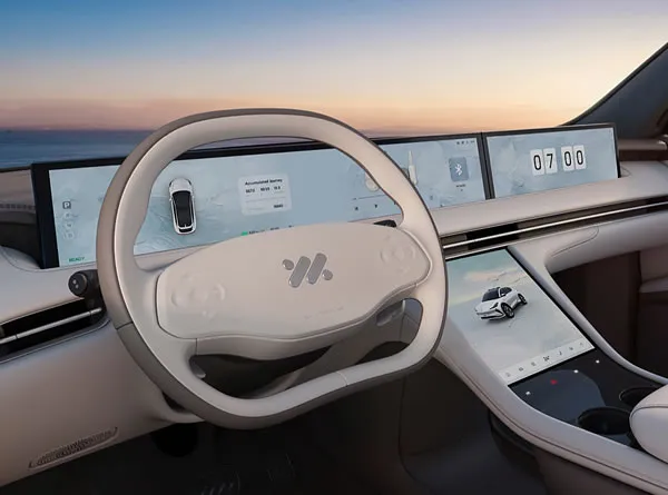 Panel de instrumentos de la MG IM LS7.