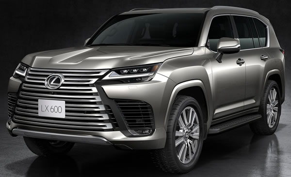 Lexus LX Camioneta SUV Tamaño Mediano.