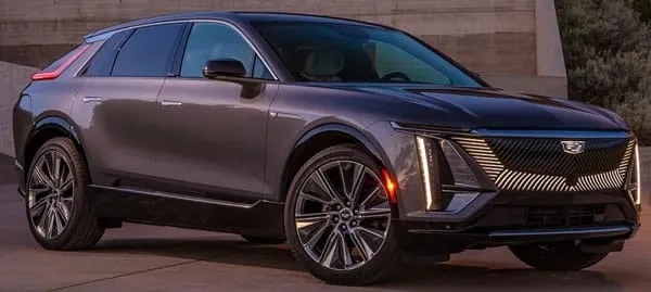 Cadillac Lyriq Camioneta SUV 100% el&eacute;ctrica.