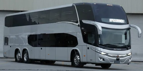 Autob&uacute;s for&aacute;neo Mercedes-Benz Marcopolo Paradiso 1800DD.