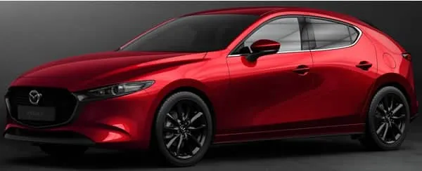 Mazda 3 Hatchback coche tama&ntilde;o Compacto.