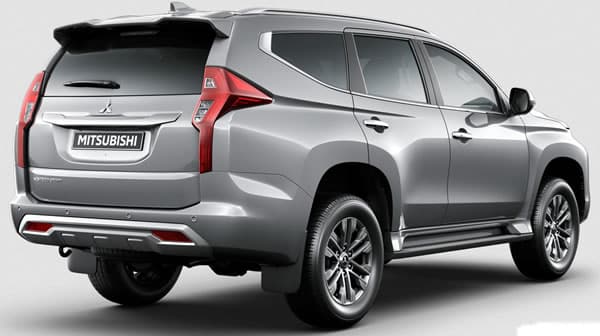 Mitsubishi Montero Sport Vista Trasera.