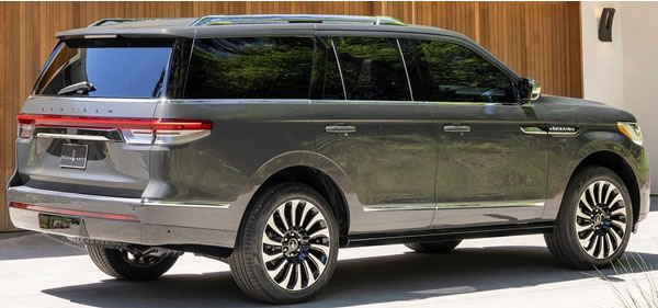 Lincoln Navigator Vista trasera.